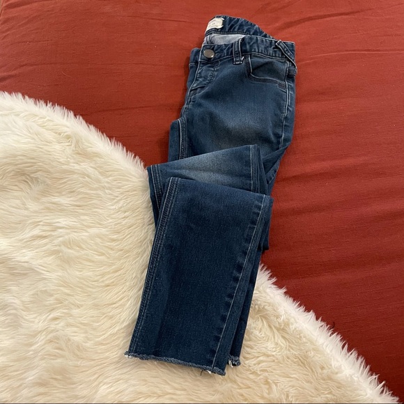 Free People Denim - Free people raw hem skinny jeans sz.25